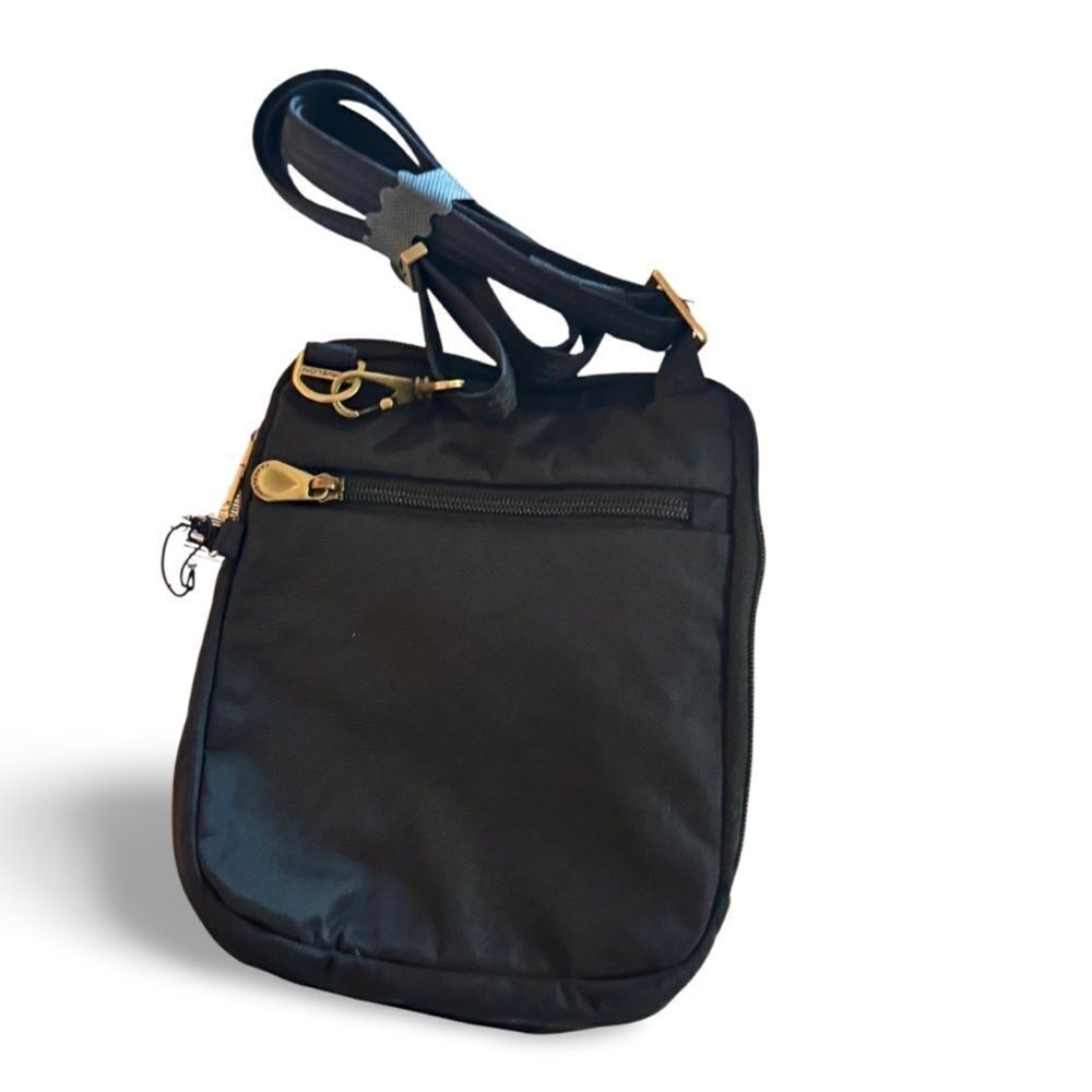 Travelon Anti-Theft Signature Quilted Slim Pouch Crossbody Purse - Picture 9 of 16